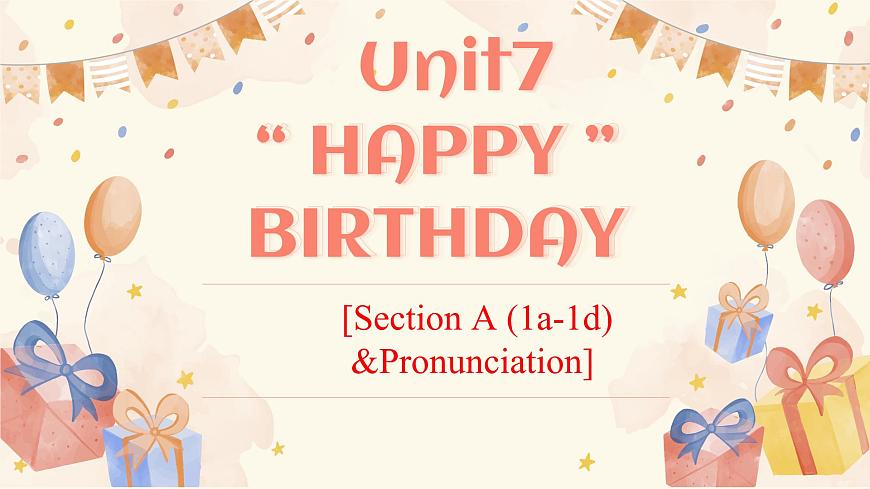 SectionA 1a-pronunciation2第1页