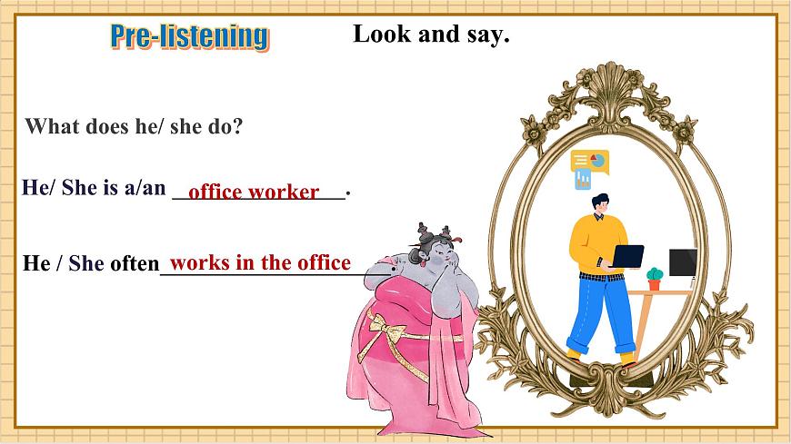 Unit 1 My Dream Job 第1课时Listening & Speaking 优质课件第7页