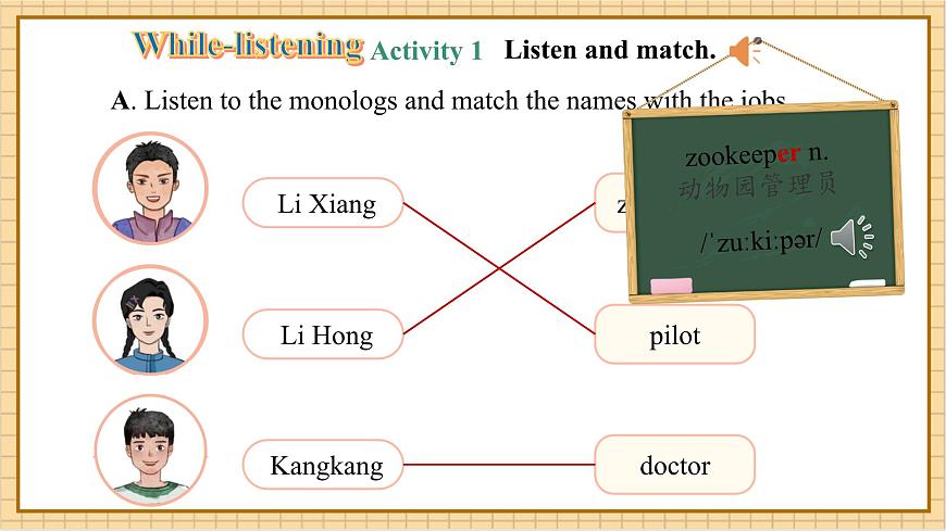 Unit 1My Dream Job 第6课时Oral communication.教学课件第6页
