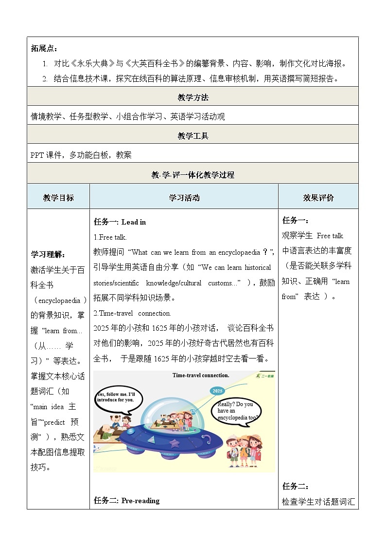 Unit 1 Look it up! 第5课时Focusing on culture 优质教案第3页