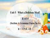 人教版（2024）英语八年级上册 Unit 5 What a Delicious Meal! 第3课时（Section A 3a-3c）(课件+音频视频）