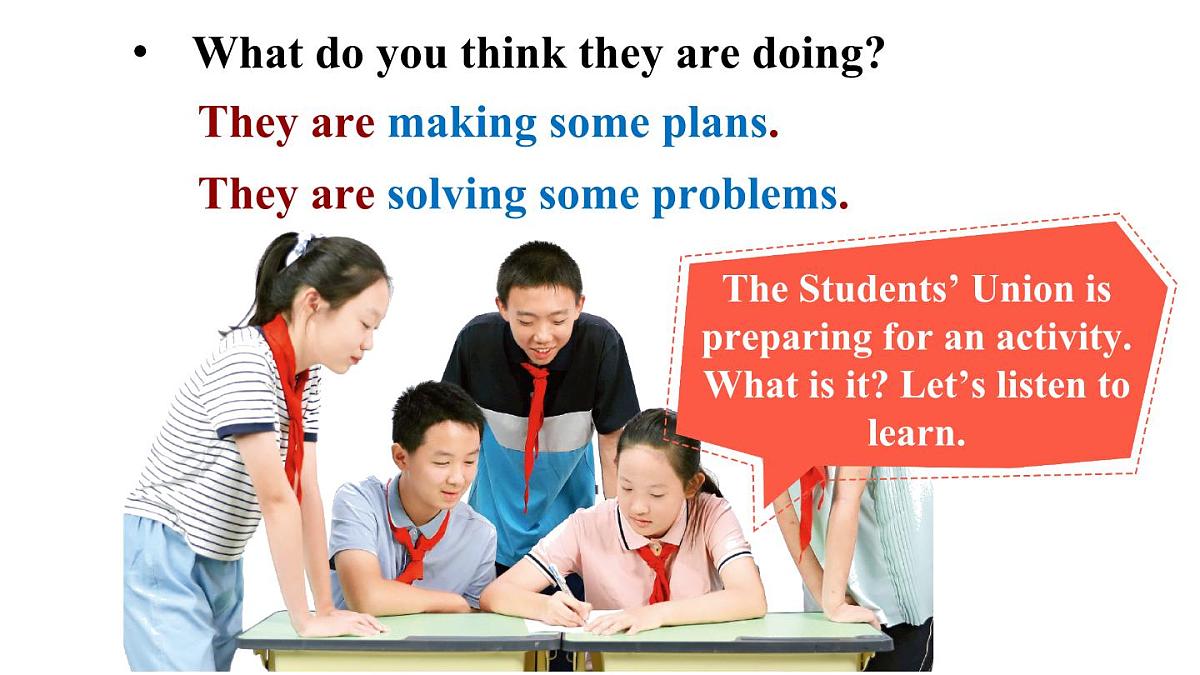 第3课时（Developing ideas—听说）第8页