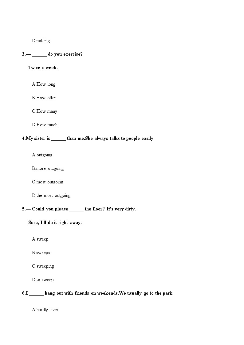 云南省临沧市临翔区一类部分学校2025-2026学年八年级上学期11月期中考试英语试卷（含答案）第2页