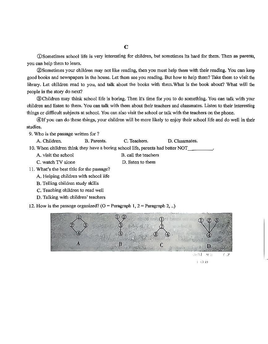 辽宁省沈阳市第七中学2025-2026学年第一学期七年级英语期中试卷（无答案）第3页