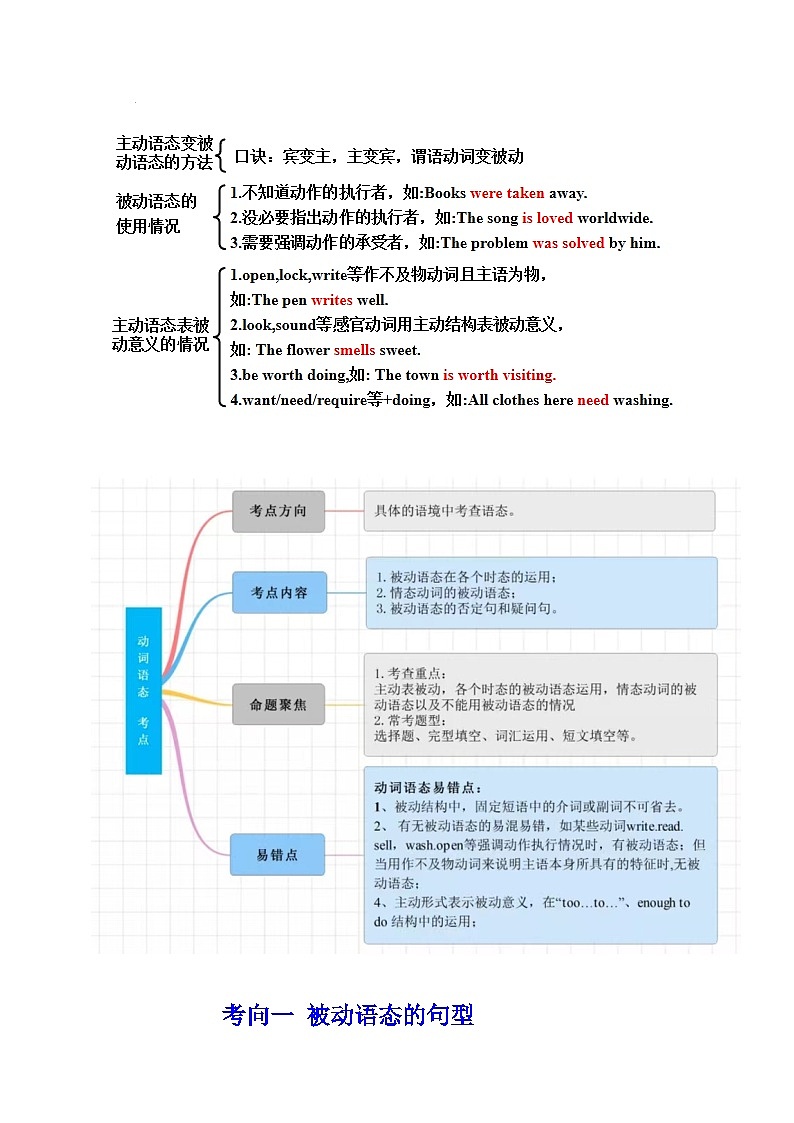 人教版中考英语语法总复习专题精讲精练—被动语态（含答案）第3页