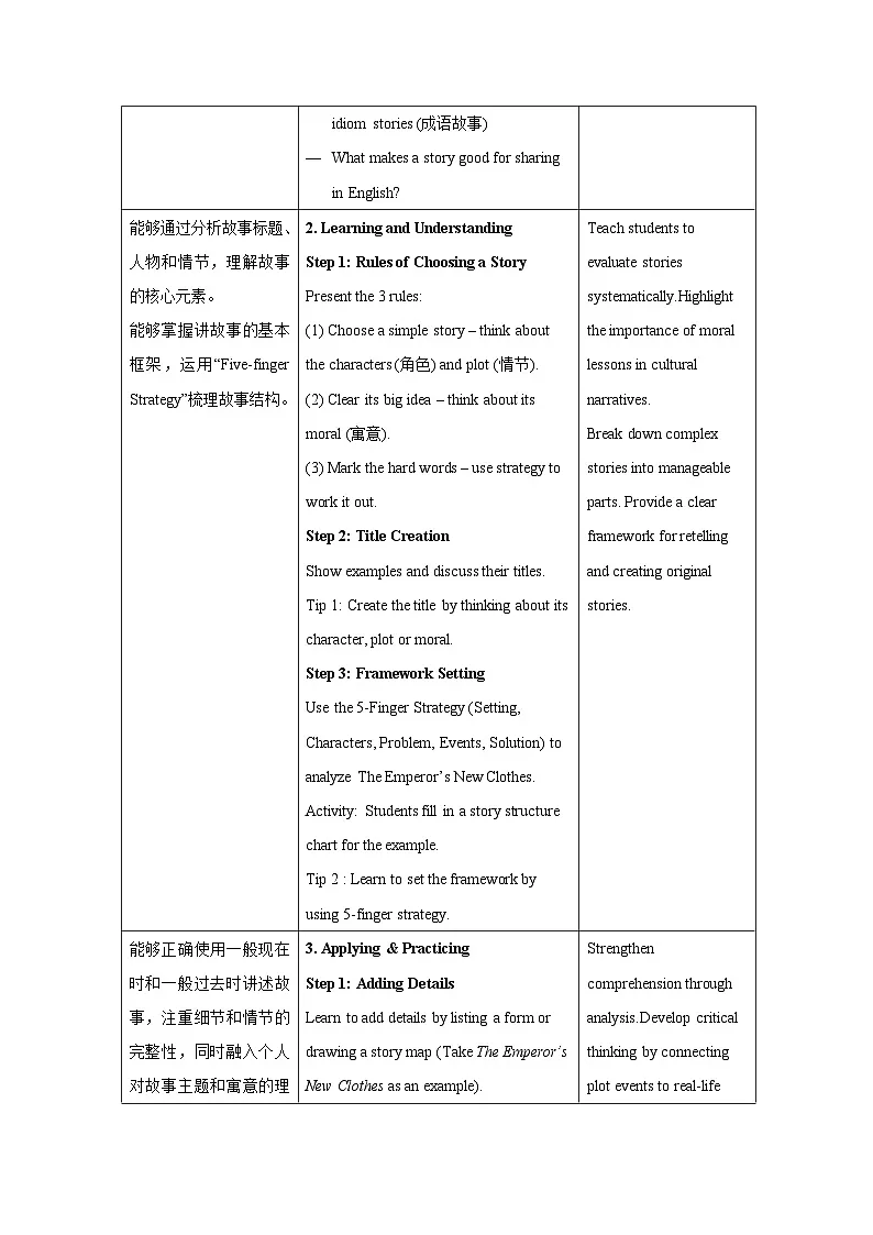 Unit8：Section A 2a-2e教学设计表格式 -2025-2026学年《英语》七年级·下册（2024人教版）第2页
