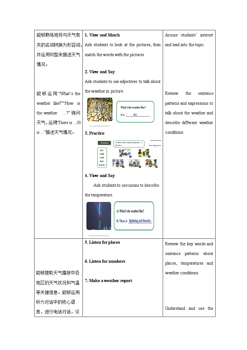Unit6：Section A 1a-Pronunciation教学设计表格式 -2025-2026学年《英语》七年级·下册（2024人教版）第2页