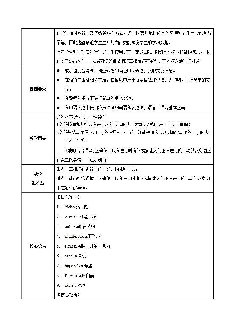 Unit 5 第3课时 Section A (Grammar Focus)（教学设计）初中英语人教版（2024）七年下册第2页
