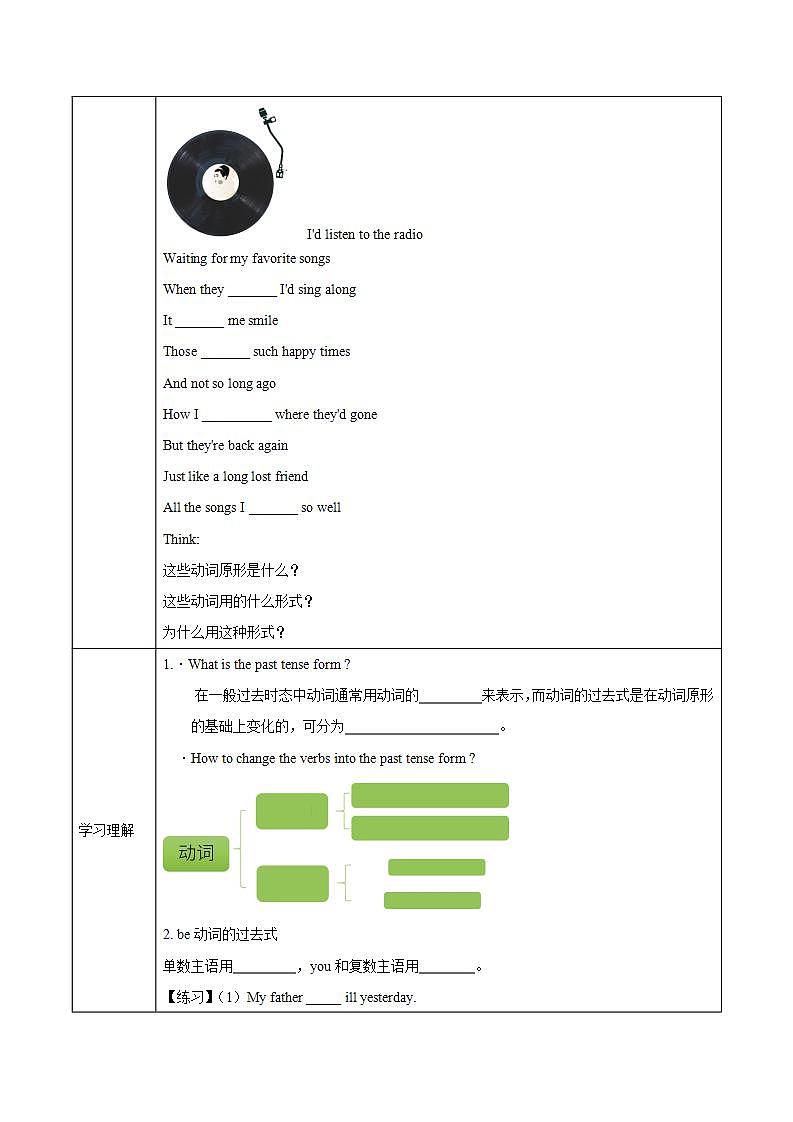 Unit 7 第3课时 Section A (Grammar Foucs)（导学案）初中英语人教版（2024）七年下册第2页