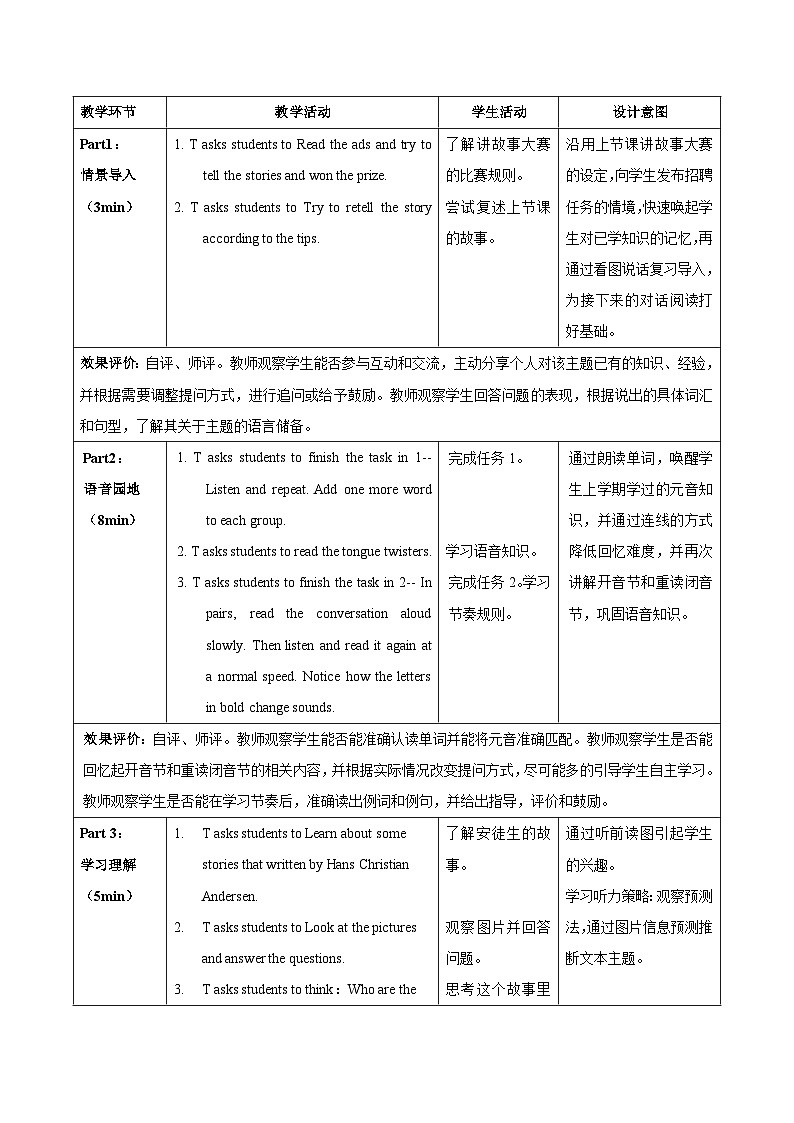 Unit 8 第2课时 Section A (Pronunciation-2e)（教学设计）初中英语人教版（2024）七年下册第3页