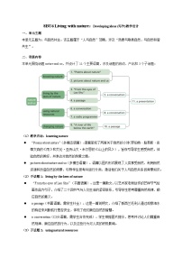英语八年级下册（2024））Developing ideas表格教学设计