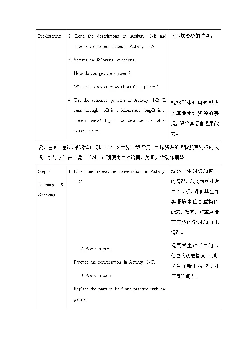 【新教材】仁爱科普版（2024）七年级下册英语Unit 8 Our Blue Planet教案（共8课时）第3页