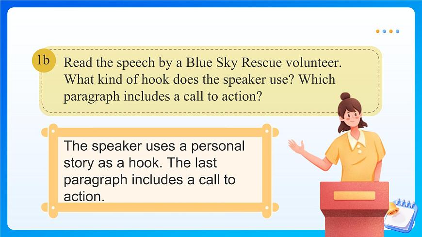 【任务型备课】人教版英语八下-Unit8 第4课时 Section B  (1a-2c)（课件）第8页