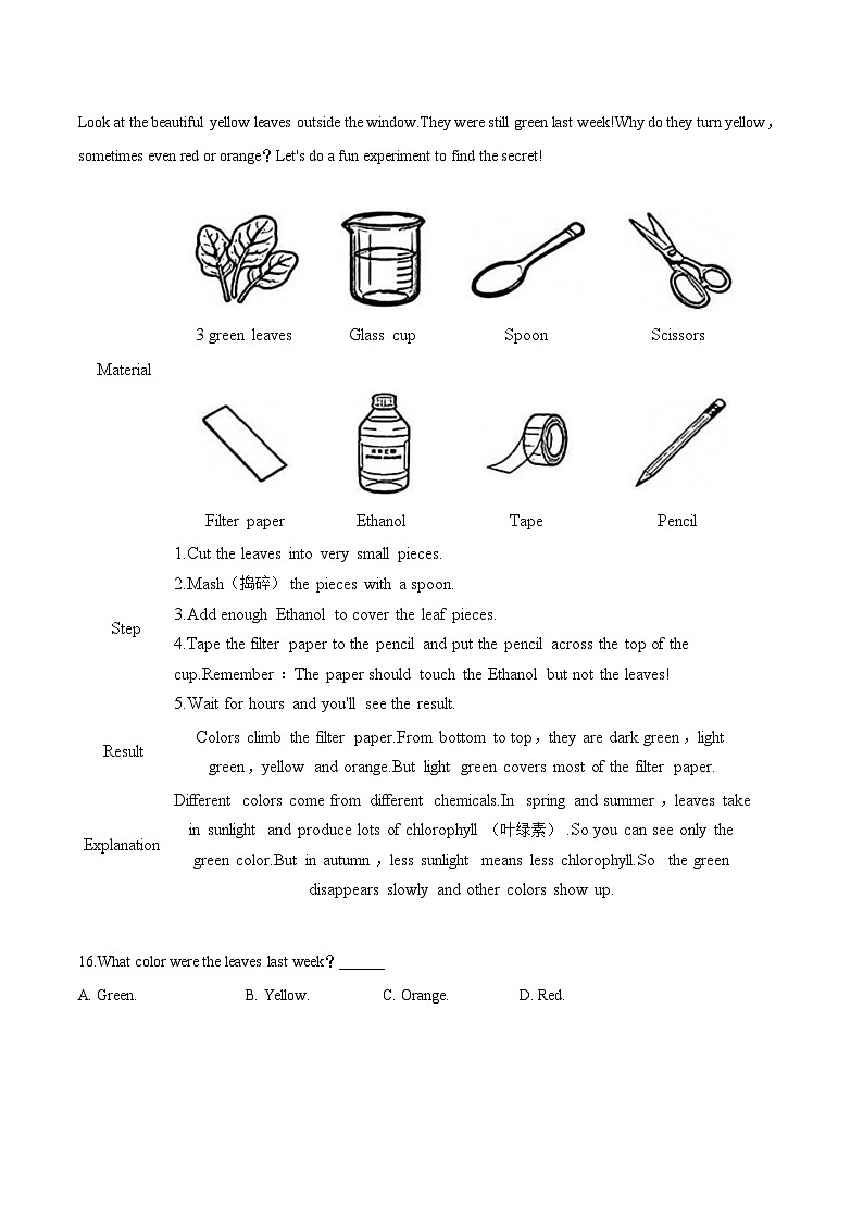 广东省深圳市福田区2025-2026学年七年级上学期期末 英语试题第3页