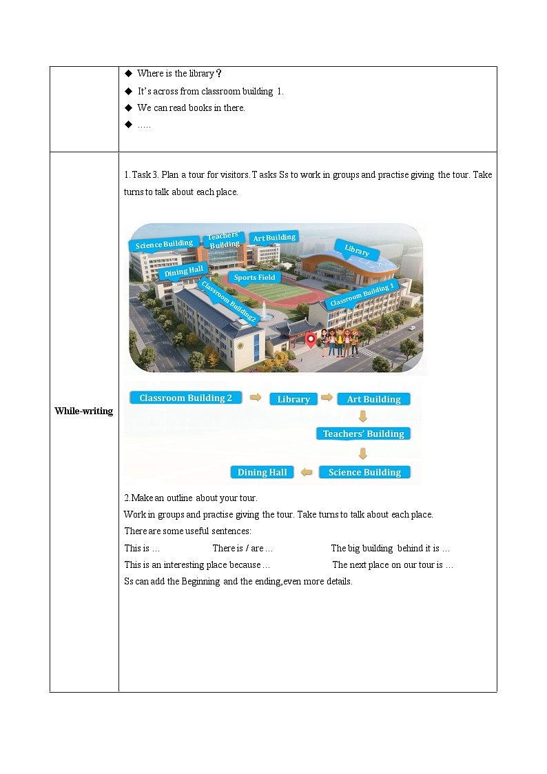 Unit 3 课时5 Section B Project（导学案）英语鲁教版五四学制2024六年级上册第3页