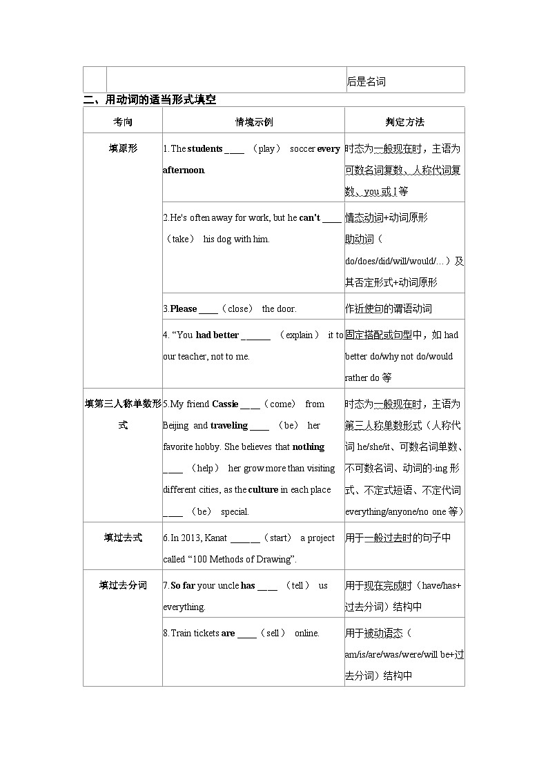 语法变形练习-2026年山东中考英语一轮复习第2页