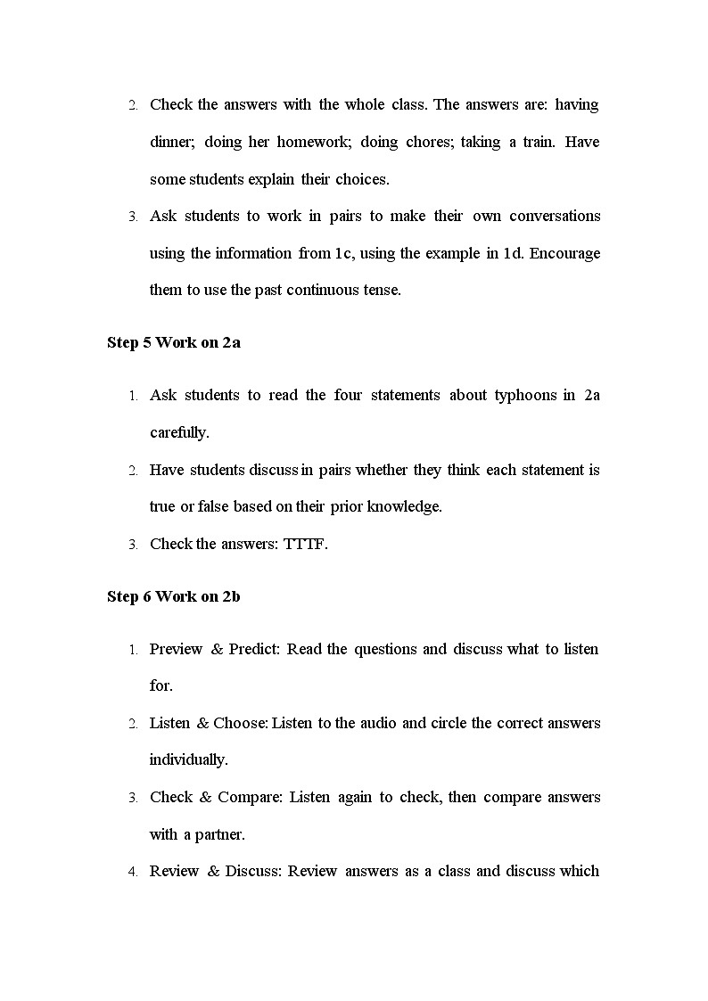 【新教材】人教版（2024）八年级下册英语Unit 5 Nature's Temper教案（共5课时）第3页