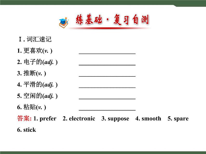 人教新目标九年级英语Unit9__单元复习课件第2页