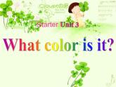 七上英语Starter Unit 3 What color is it ?课件