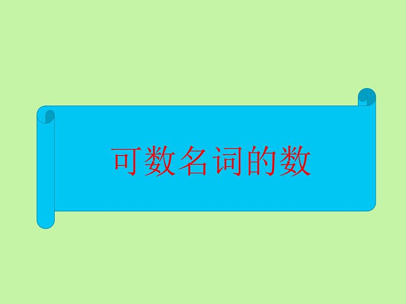 中考英语语法大全——名词（共24张PPT）05