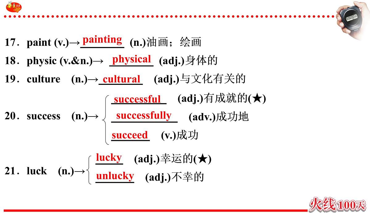 （课件）英语 中考一轮复习 人教八年级（上）Units5~6第8页