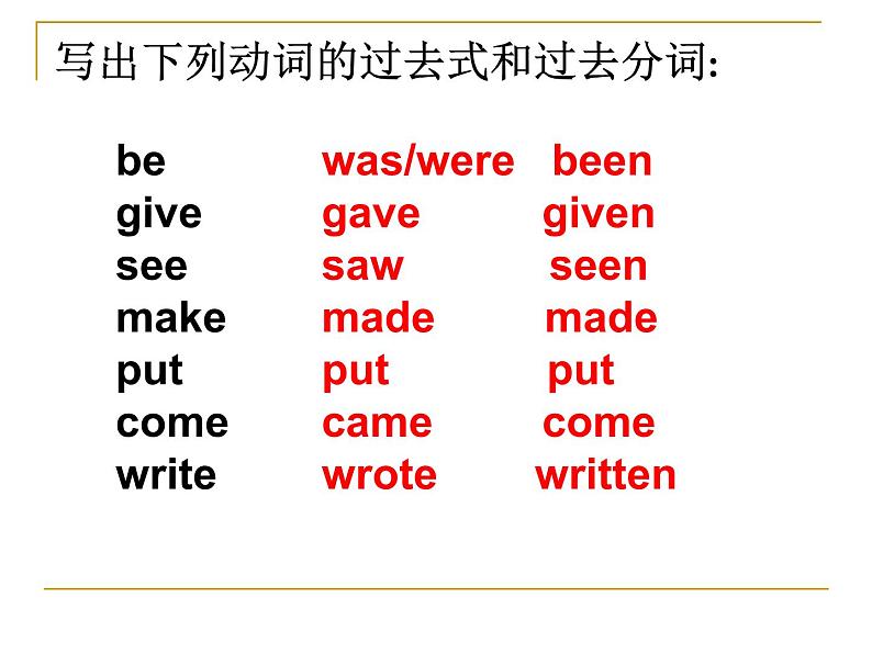 中考英语一轮复习————现在完成时 课件第6页