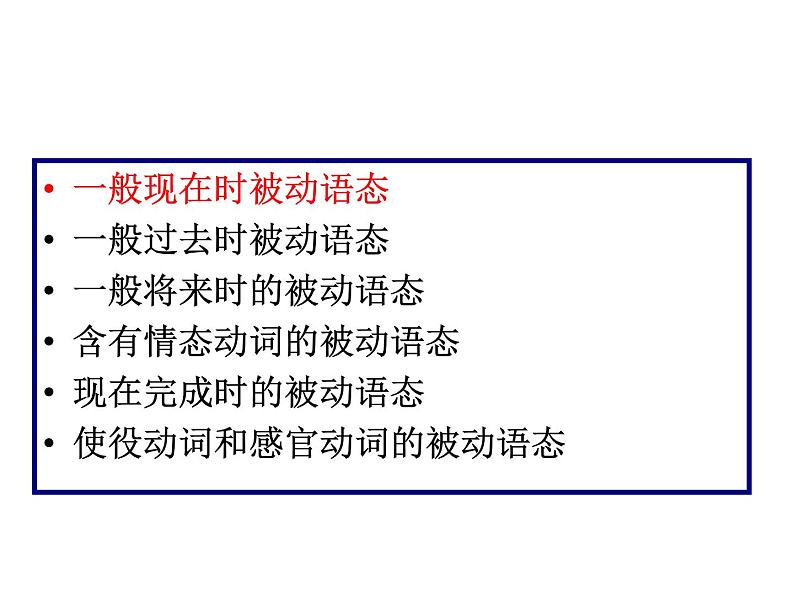 中考英语语法-被动语态 课件第6页