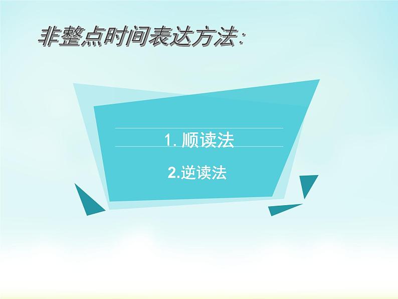 初中英语时间的表达 课件第3页