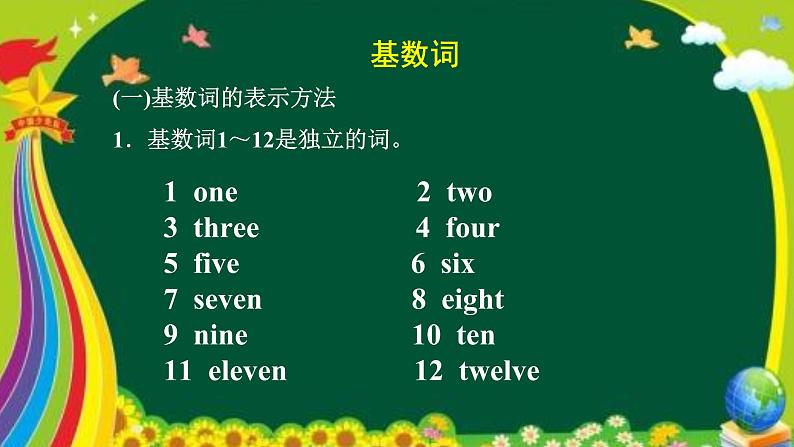 初中英语语法—数词 课件04