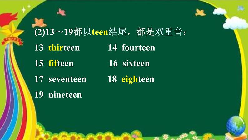 初中英语语法—数词 课件05