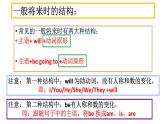 初中语法讲解一般将来时 课件