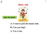 Unit1 Can you play the guitar? 第一课时（1a--2d）课件