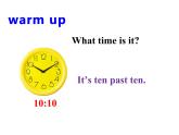 Unit 2 What time do you go to school?第一课时（section A 1a-2d） 课件