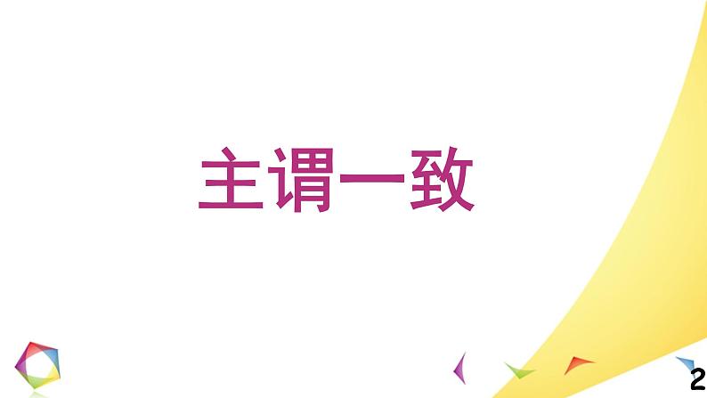 中考英语语法一点通Lesson 15 主谓一致与倒装结构 课件02