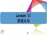 中考英语语法一点通Lesson 11 宾语从句 课件