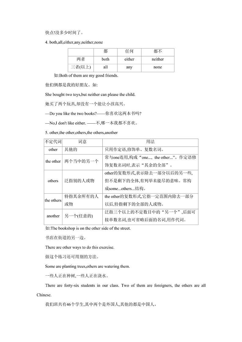 译林版中考英语专题二  代词第3页