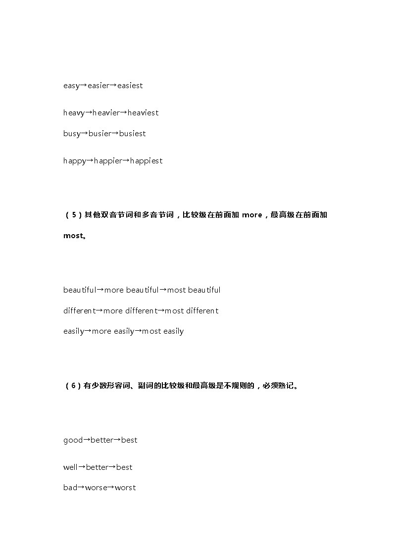 江苏中考英语复习之初二重点语法汇总 学案03