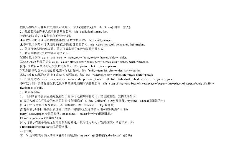 译林初中英语语法大全总复习 试卷03