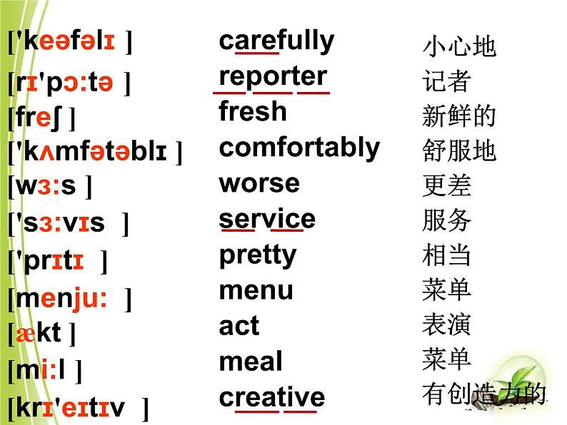 人教版新目标 八年级英语 上册 Unit 4What’s the best movie theater Section A1 （共27张ppt）03