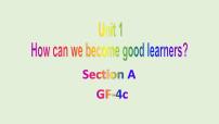 人教新目标 (Go for it) 版九年级全册Unit 1 How can we become good learners.Section A教案配套课件ppt