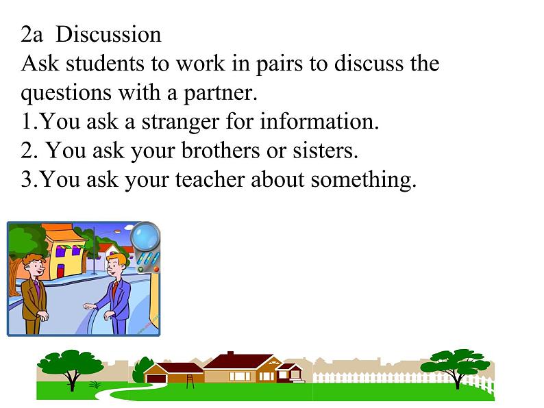 人教新目标九年级英语课件：Unit 3 Could you please tell me where t Section B(2a-2e)(共25张PPT)第6页