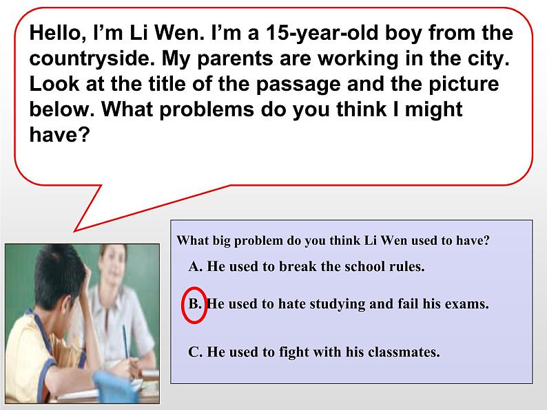 人教新目标九年级英语课件：Unit 4 I used to be afraid of the dark. Section B(2a-2f)(共19张PPT)第6页