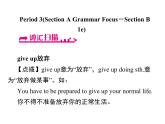 人教新目标九年级英语课件：Unit 4 Period 3(Section A Grammar Focus－Section B 1e) (共10张PPT)