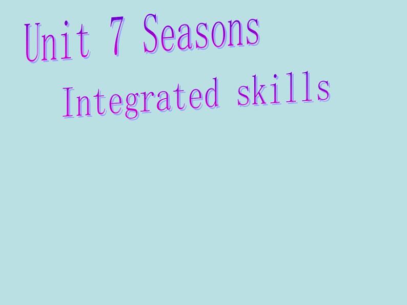 牛津译林英语八年级上册 unit7 Integrated skills 课件01