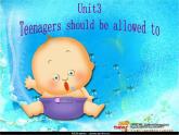 人教版新目标英语九年级 Unit 3 Teenages should be allowed to choose their own clothes. 单元 reading 课件