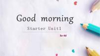 初中英语人教新目标 (Go for it) 版七年级上册starters 预备篇（2012秋审查）Unit 1 Good morning !课文配套ppt课件