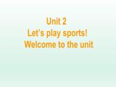 牛津译林版七年级英语上册：Unit 2 Let's play sports !  （共34张PPT）