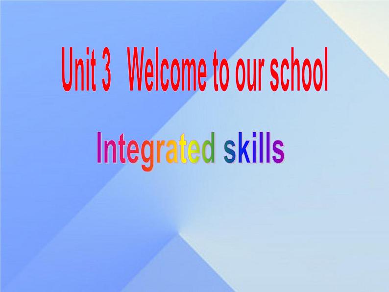 牛津译林英语 七年级上册unit3Integrated skills(共22张PPT)01