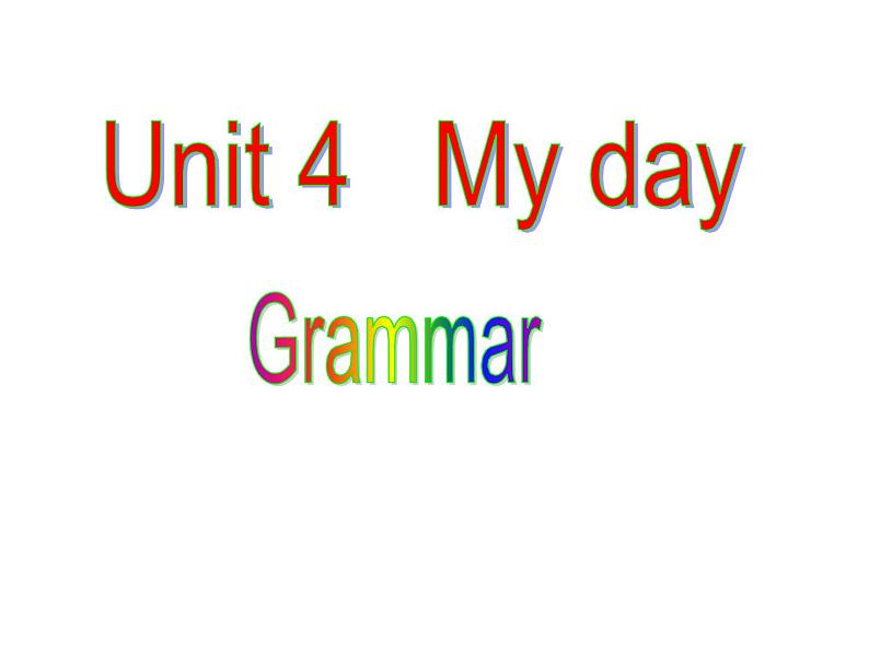 牛津译林英语 七年级上册unit4Grammar   (共33张PPT)02