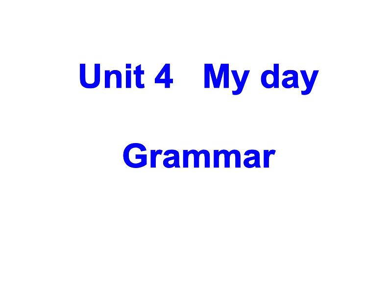 牛津译林英语 七年级上册unit4Grammar (共28张PPT)01